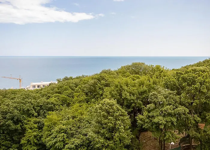 Cozy Retreat With Sea View&balcony I Nikea Park By Flat Mаnager *